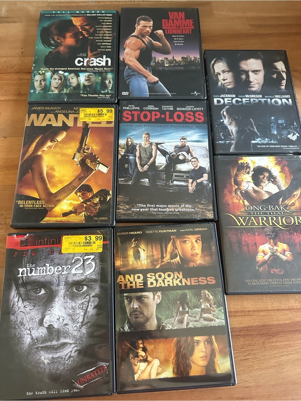 Dvd bundle- rated R